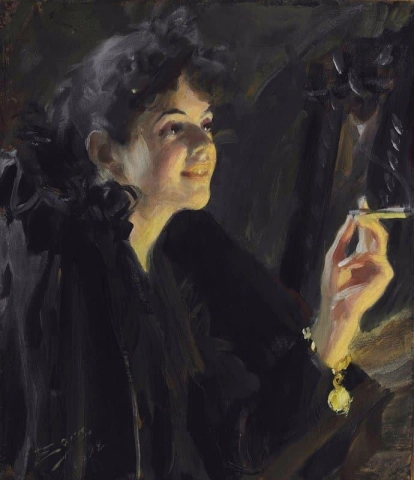 Het sigarettenmeisje 1892