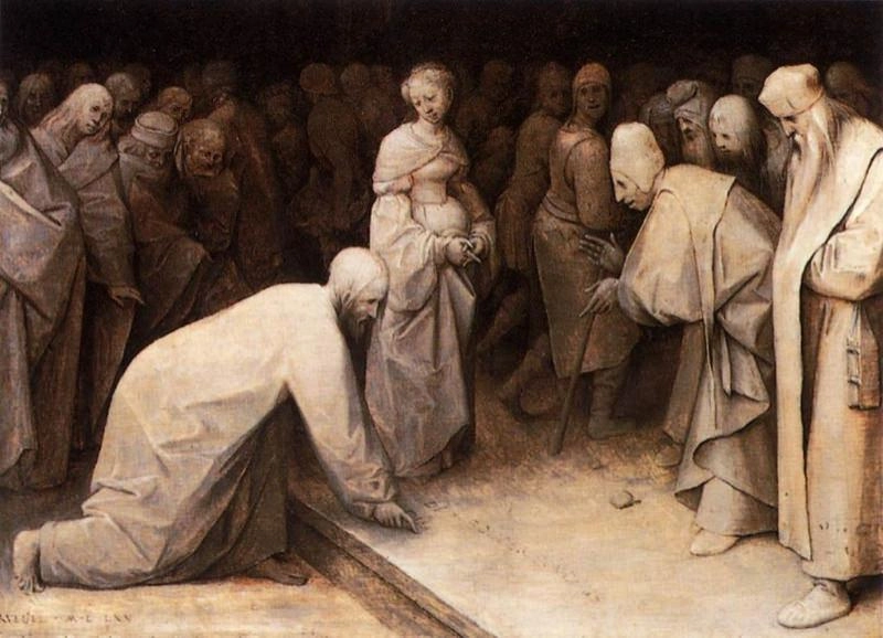 Jesus Christ and the adulterous woman