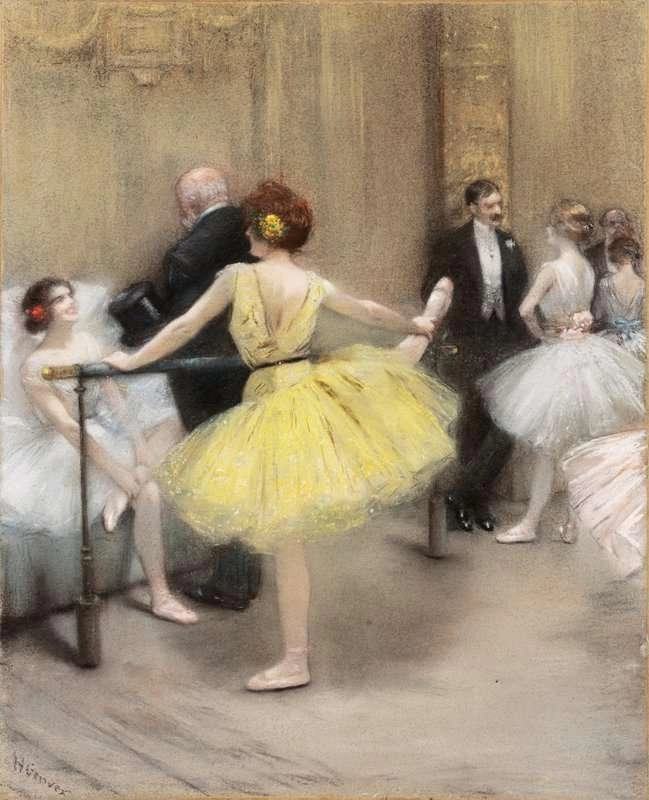 Le Ballerine di Henri Gervex riproduzione del dipinto a olio in vendita