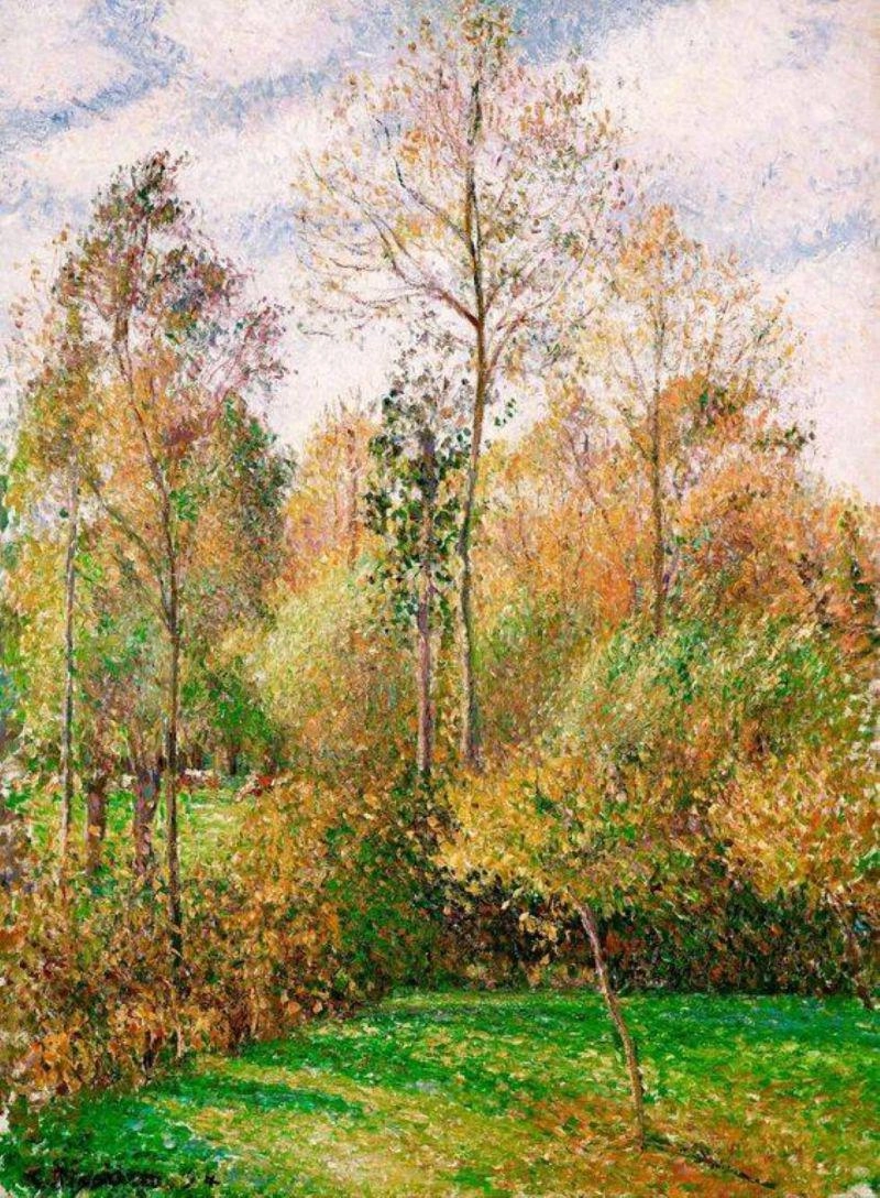 Autumn Poplars Eragny 1894