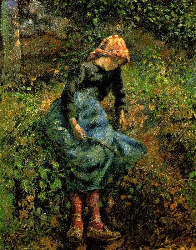 Young girl with a wand