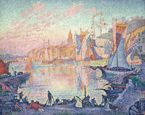 De haven van Saint-Tropez 1901–1902