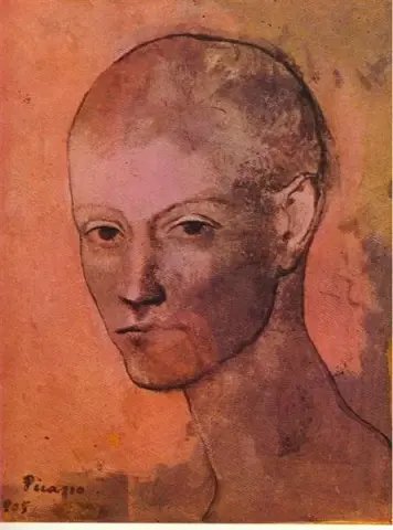 Head of young man 1905