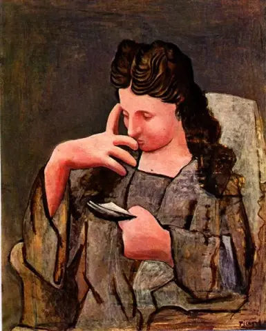 Femme assise (Olga) 1920