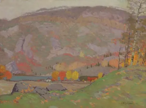 Laurentian Hillside, Oktober 1914