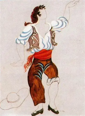 Création de costumes pour le ballet "Tricorne" 3