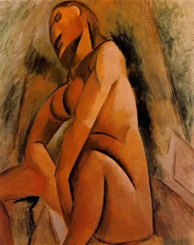 Seated nude c.1908