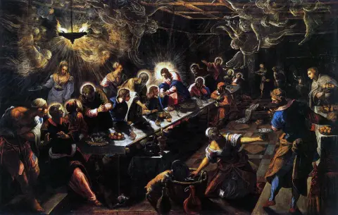 La última cena 1592-94