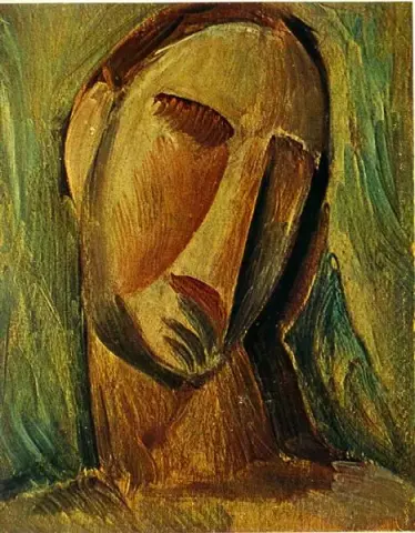 Head of woman 1908