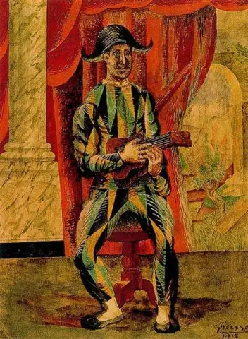 Arlequin à la guitare 1918