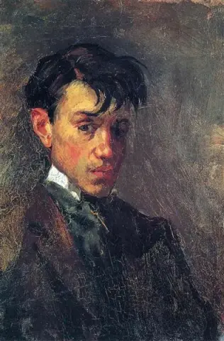 Autoportrait 1896 Peinture