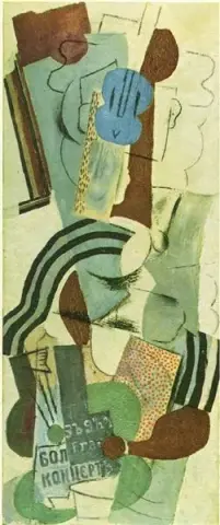 Femme à la guitare 1913