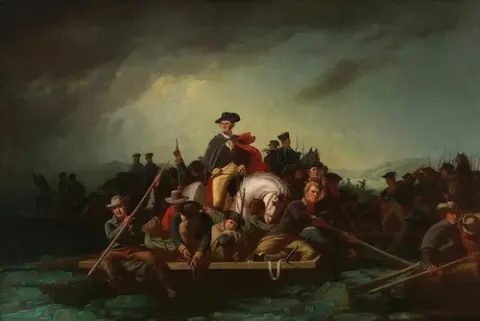 Washington Crossing the Delaware River