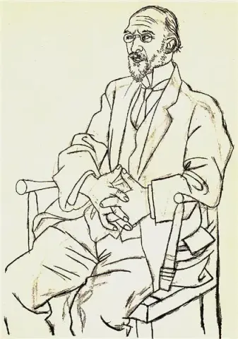 Portrait d'Erik Satie