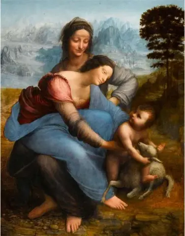 The Virgin and Child with St. Anne