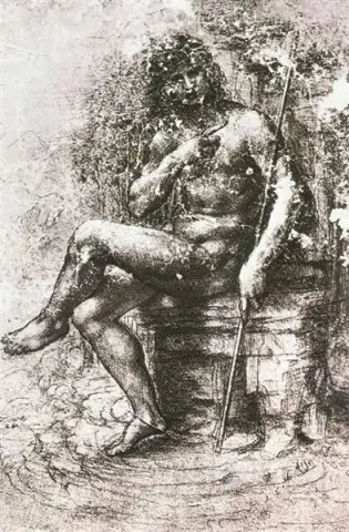 Study for St. John in the Wilderness