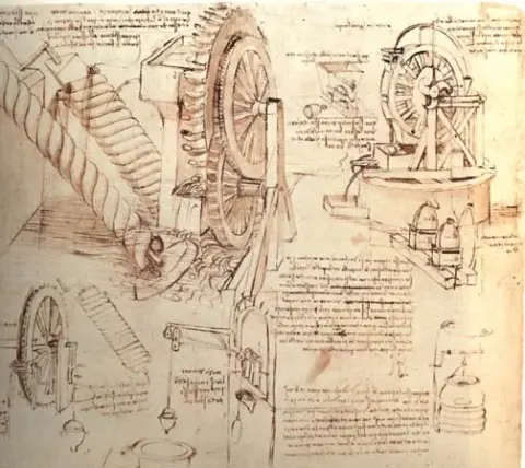 Dibujos de dispositivos elevadores de agua