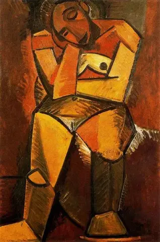 Seated woman 1908