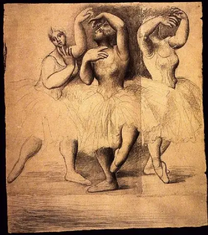 Trois danseurs 1919