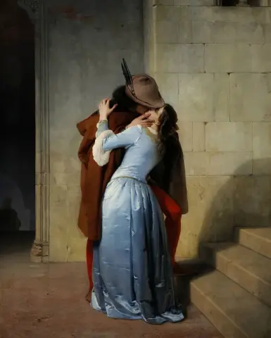 "El beso - 1859"