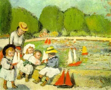 The pool of Tuileries