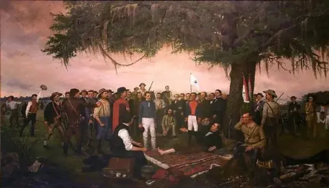 Kapitulation in Santa Anna