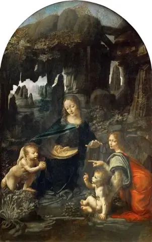 La virgen de las rocas