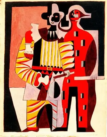 Pierrot and Harlequin