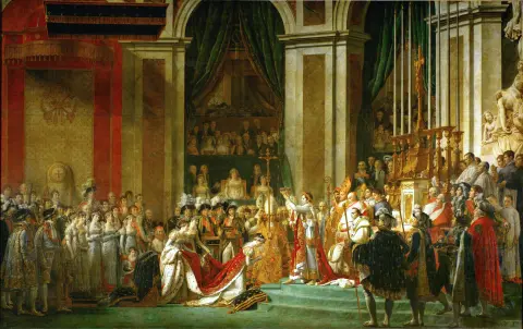 Innvielse av keiser Napoleon I og kroning av keiserinne Josephine 1805-07