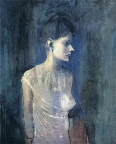 Portrett av seniora Soler (Girl in a chemise)