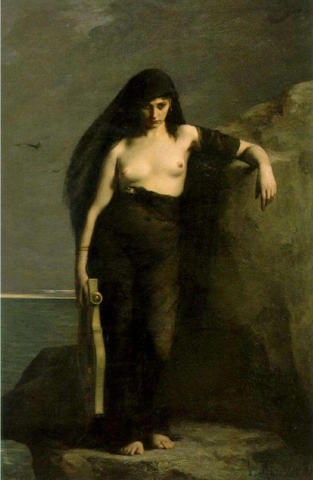 Charles-august Mengin Sappho 1887