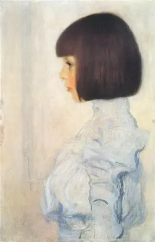 Porträtt av Helene Klimt 1898