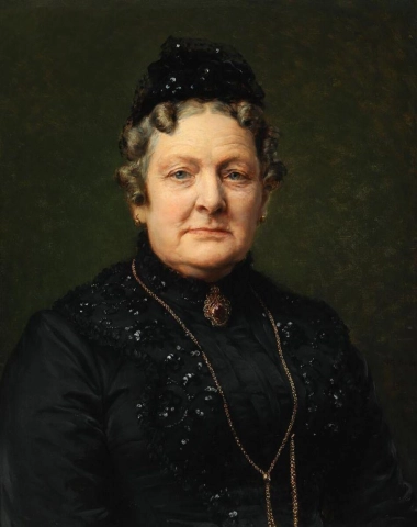 Portrait Of Mrs. Juliane Fischer 1902