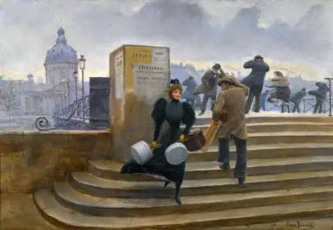 modista sul Pont des Arts