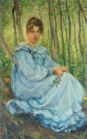 Sitting Gerda