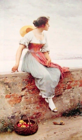 A Pensive Moment 1896