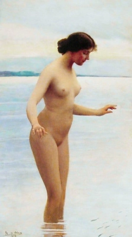 In het water 1914