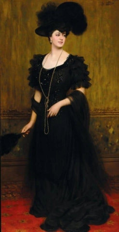 Portrait Of Madame Lebreton 1908