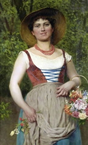 Il venditore di fiori