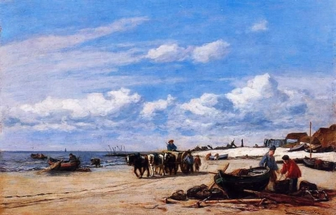 I närheten av Honfleur 1854-57