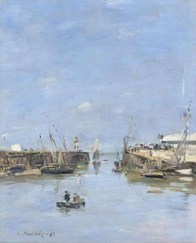 Trouville. De pieren 1893