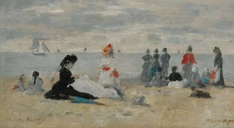 Trouville La governante 1870