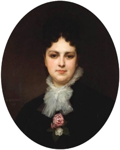 Ett porträtt av Mrs. Addison Head 1874