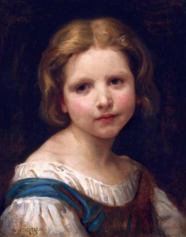 Retrato de una niña 1865 1869