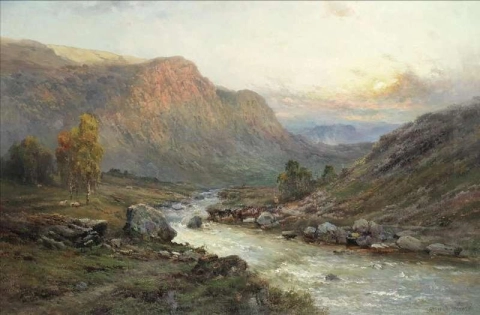 A Mountain Stream Near