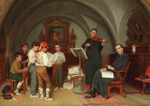 合唱团练习 1894
