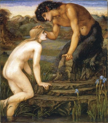 Pan And Psyche ca 1872-74