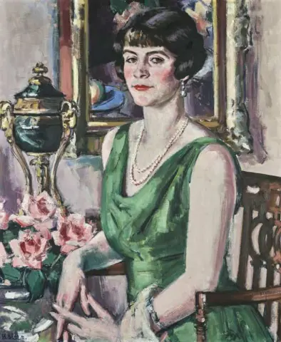 Rouva Ion R. Harrison Croft Housen muotokuva 1932