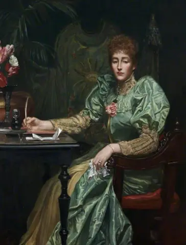 Lady Frances Layland-Barratt Ca. 1900