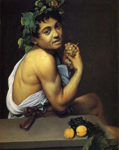 De zieke jonge Bacchus